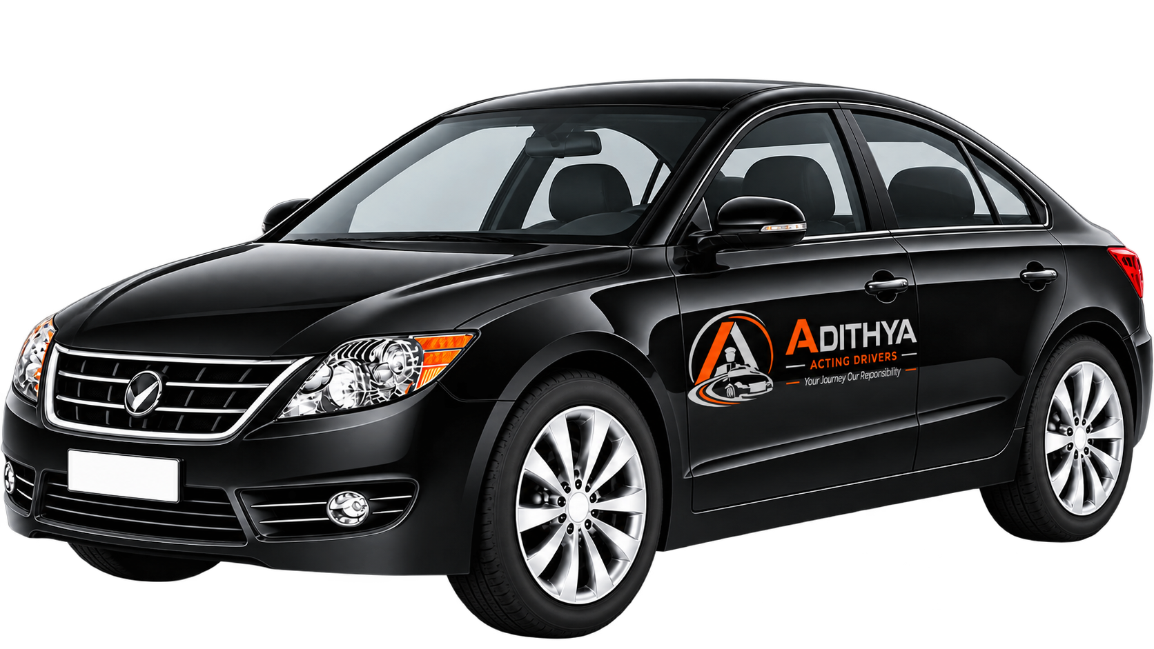 Adithya Acting Drivers luxury vehicle